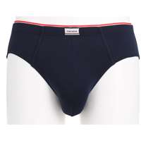CECEBA Herren Sport-Slip blau uni 1er Pack
