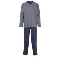 CECEBA Herren Pyjama blau quergestreift 1er Pack
