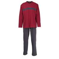 GÖTZBURG Herren Pyjama rot melange 1er Pack
