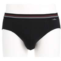 GÖTZBURG Herren Sport-Slip schwarz uni 1er Pack