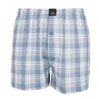 GÖTZBURG Herren Boxershort blau kariert 1er Pack